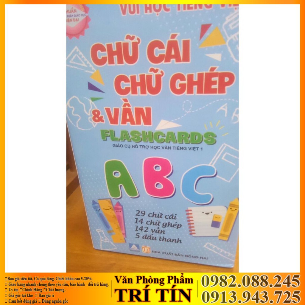 Bộ thẻ học  chữ cái -chữ ghép và vần cho bé.[SIÊU HÓT]