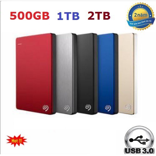Ô cứng di động Seagate 320GB 500gb 1TB 2TB HDD box 1000Gb USB 3.0