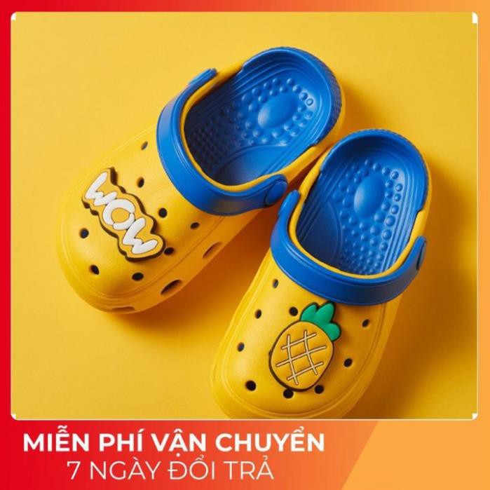 THANH LÝ Sục trẻ em siêu nhẹ dép sục cho bé mùa hè cho bé chống trơn trượt,siêu nhẹ và mềm dép cho bé 1 tuổi đến 6 tuổi