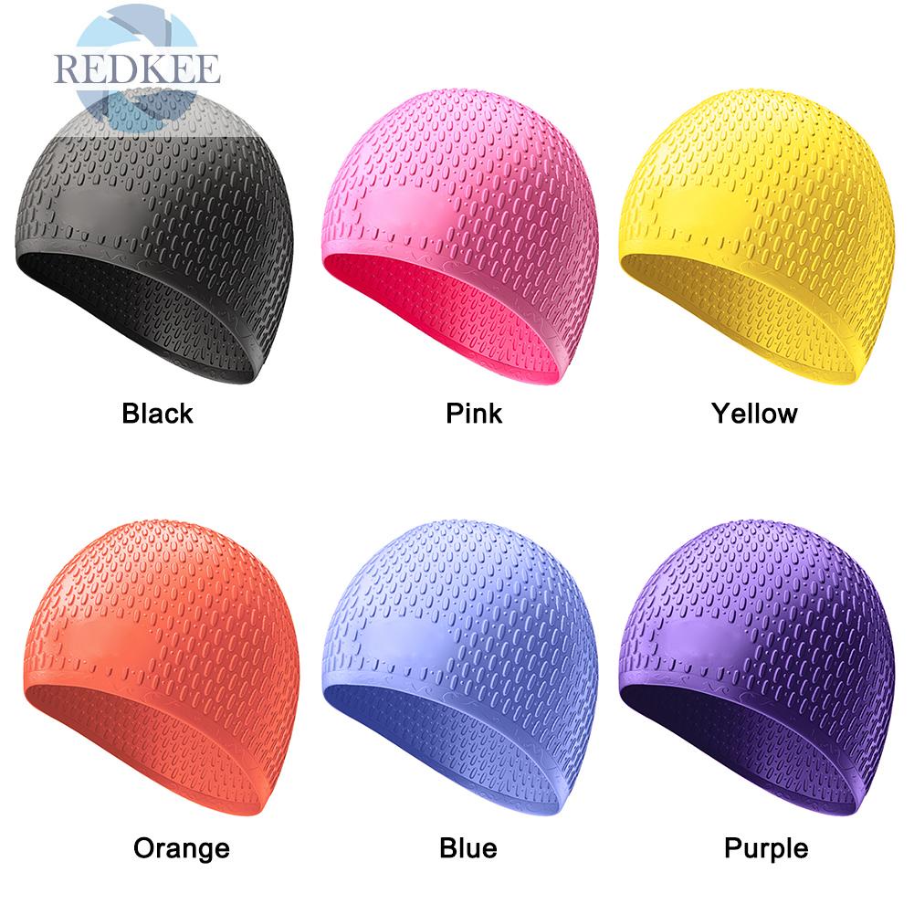 Mũ Bơi Silicone Bảo Vệ Tai Chống Thấm Nước Dành Cho Người Lớn