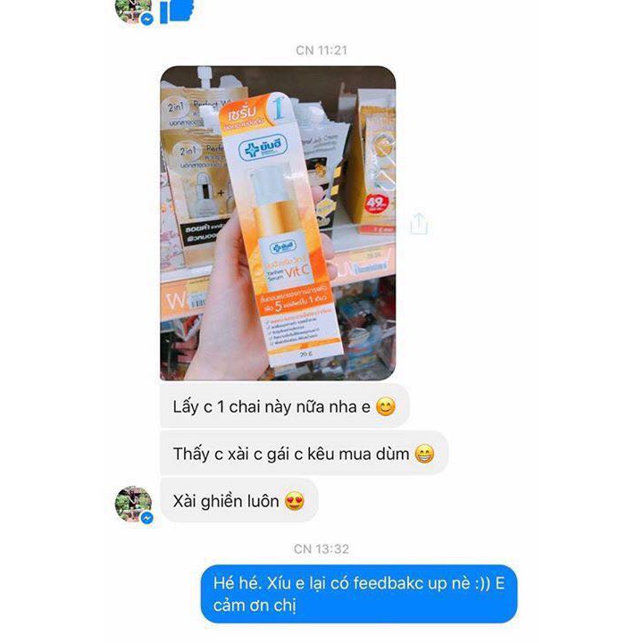 Serum vitamin C 5 in 1 của bệnh viện thẩm mỹ Yanhee Thái Lan