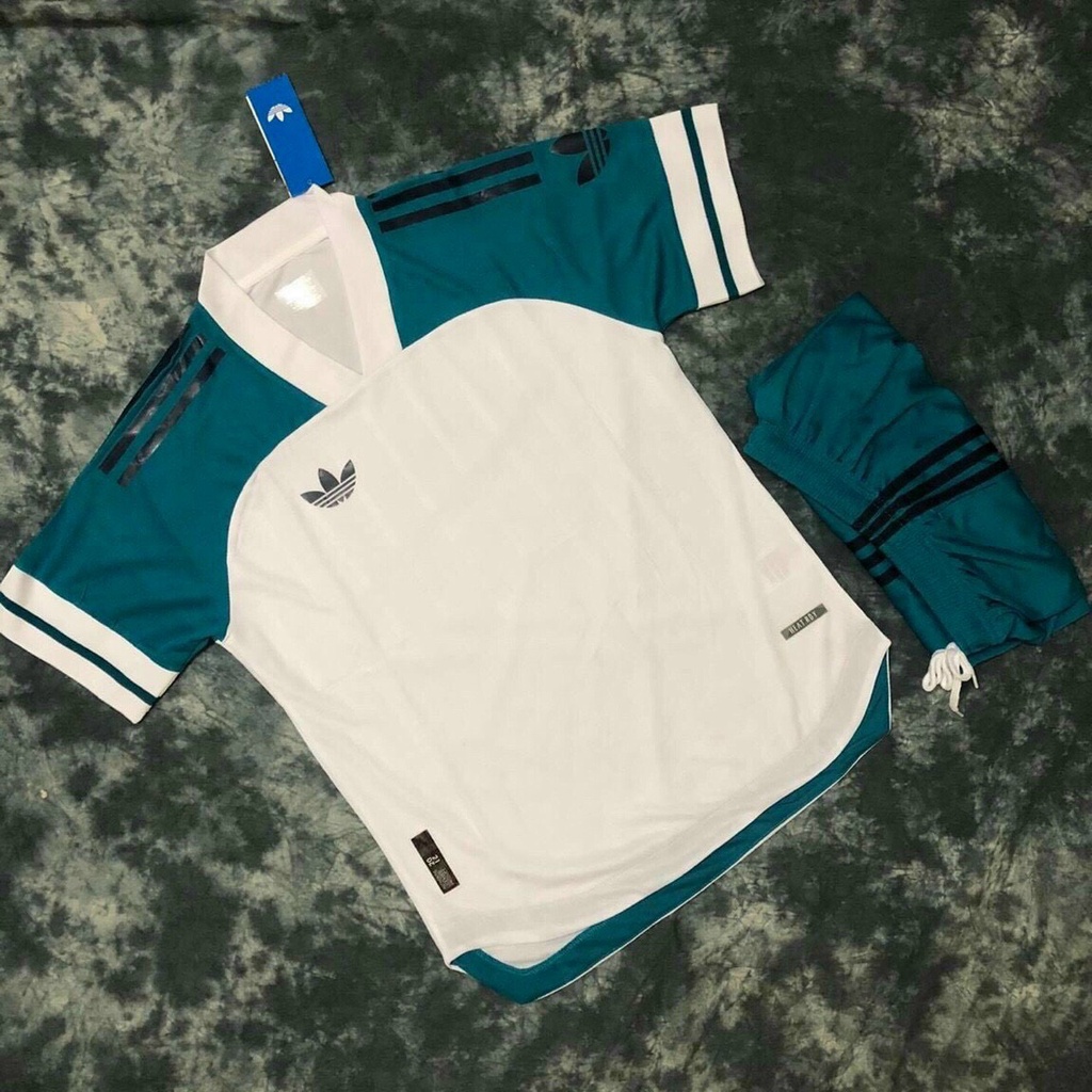 Áo bóng đá , Bộ Ba Lá ADIDAS phối màu Cam kết Y Hình - Hàng xịn