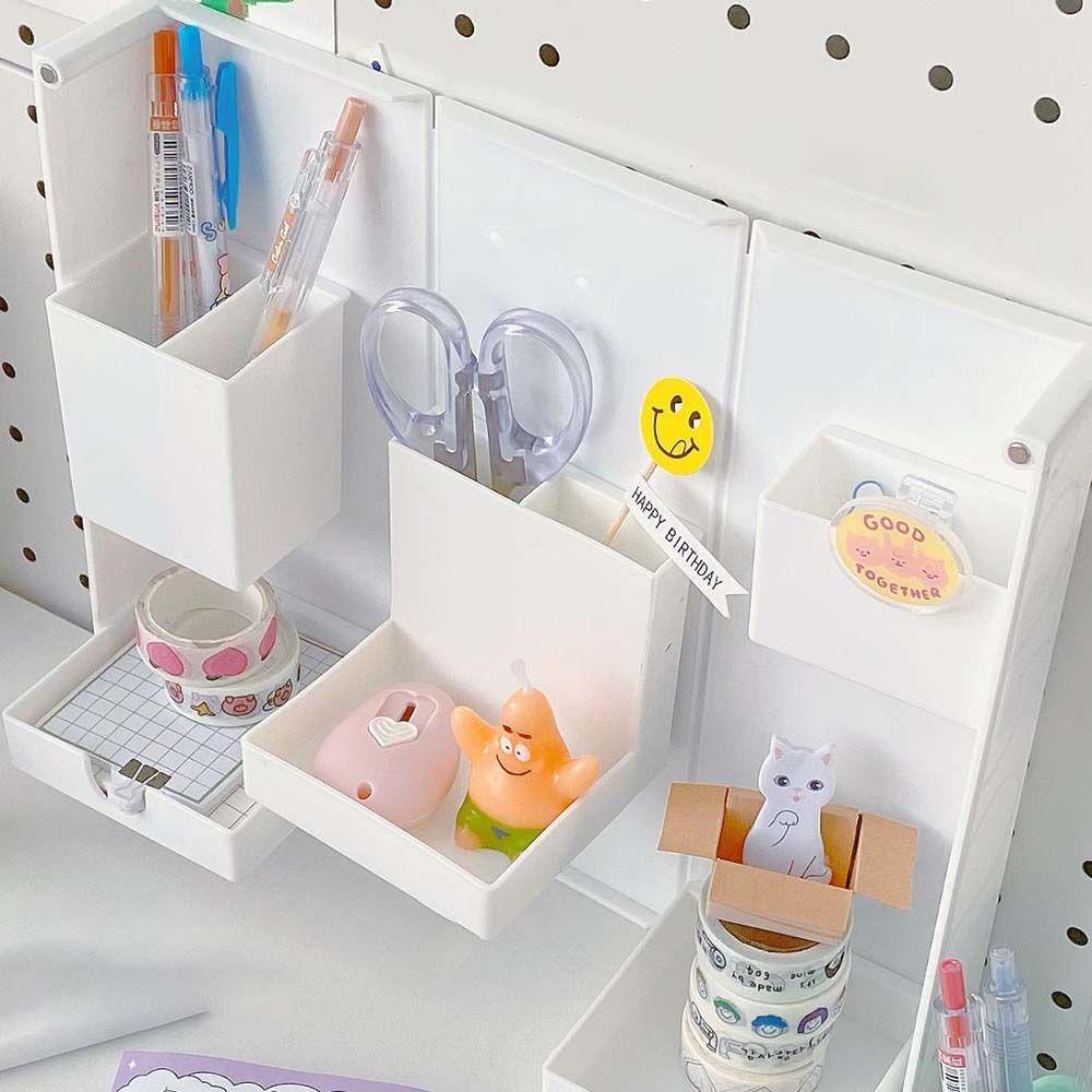 Hộp Đựng Đồ Trang Điểm Hình Chữ H Sức Chứa Lớn Có Thể Gập Lại Đứng
