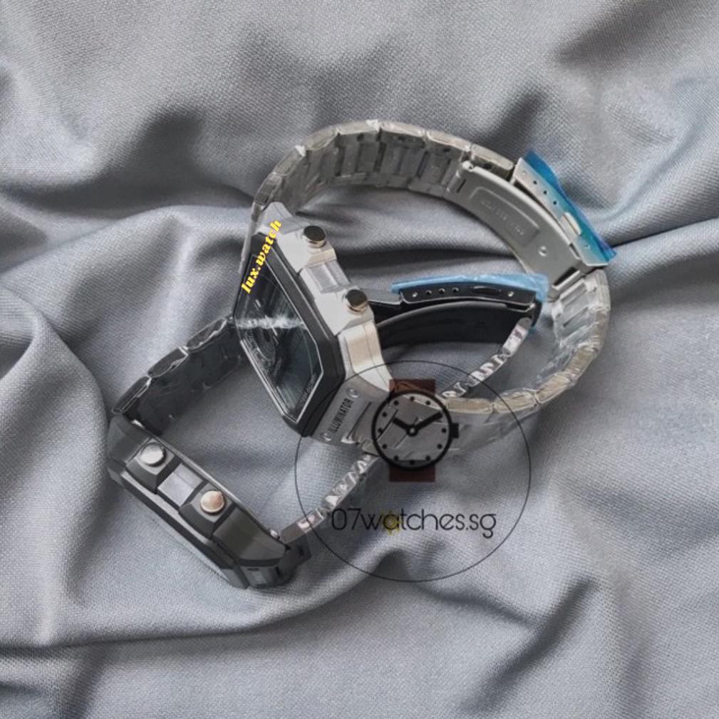 Đồng hồ thương hiệu máy nhật Caxio AE 1200-WHD classic chống nước, dây thép không gỉ phong cách quốc tế | BigBuy360 - bigbuy360.vn