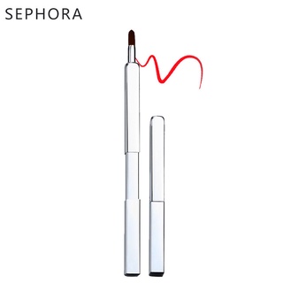 MSephora / chính hãng cọ môi son trang điểm có thể thu vào nhỏ cầm tay nữ nắp