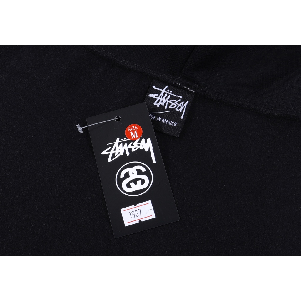 Áo hoodie Thêu logo Stussy #