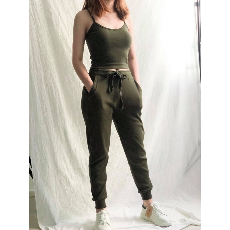 Quần jogger thun gân thể thao unisex | BigBuy360 - bigbuy360.vn