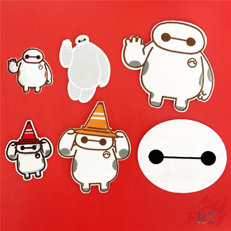 1 sticker ủi quần áo thêu hình big hero 6 baymax DIY