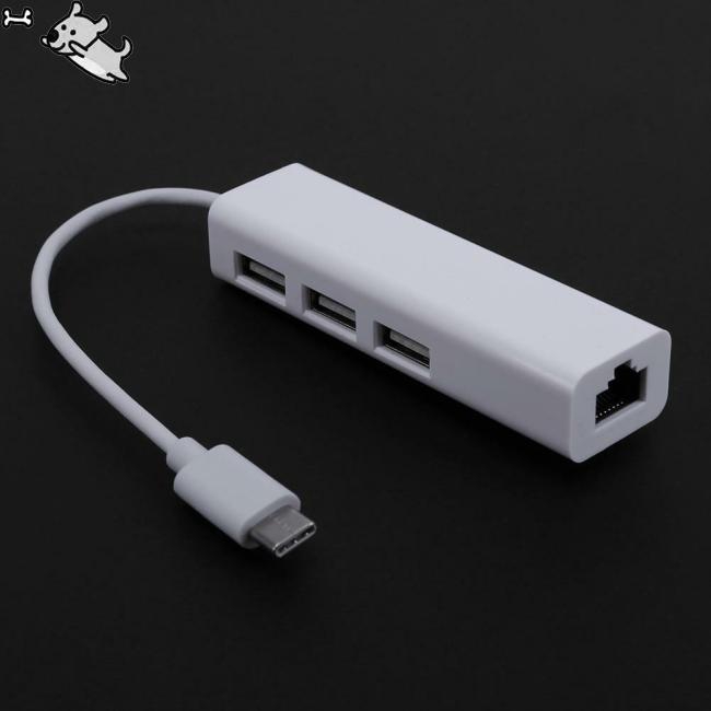 Thiết bị chuyển đổi đầu USB-C USB 3.1 Type C sang đầu mạng USB RJ45 cho Macbook PC