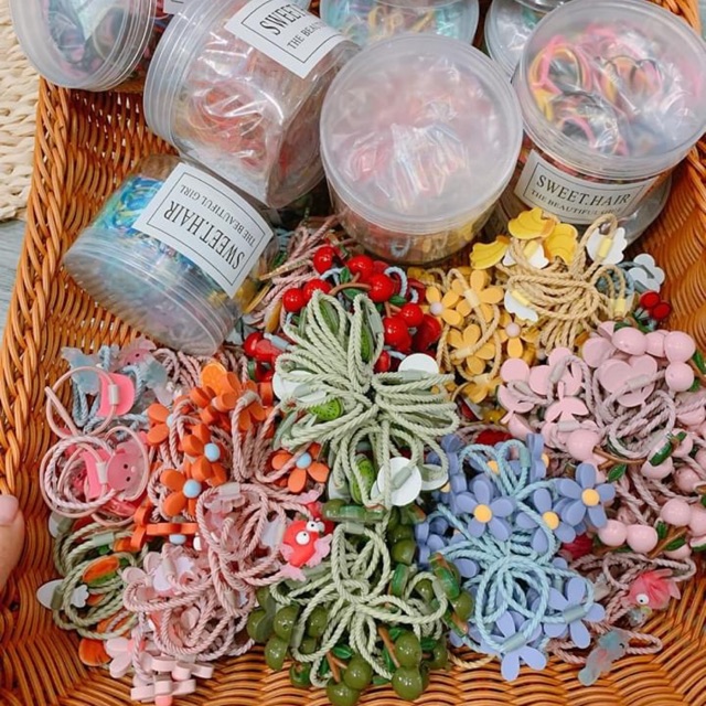 Dây buộc tóc cho bé - Thỏ House