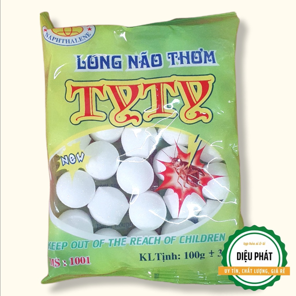 ⚡️ Long Não Thơm Ty Ty Viên Tròn Nhỏ Màu Trắng Bịch 100g