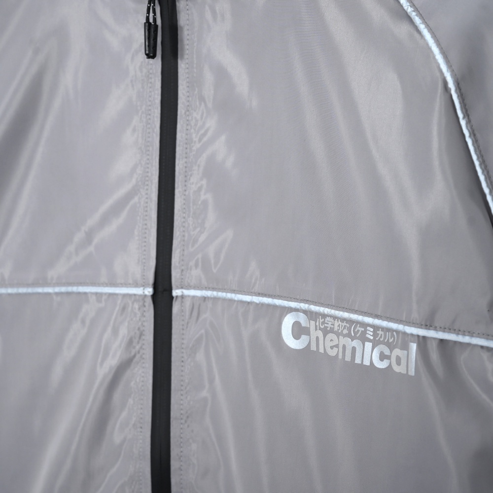 Áo khoác dù unisex cao cấp phối viền phản quang CHEMICAL 2106007-SH 2 lớp, chống nắng, chống tia UV - CUONG STORE