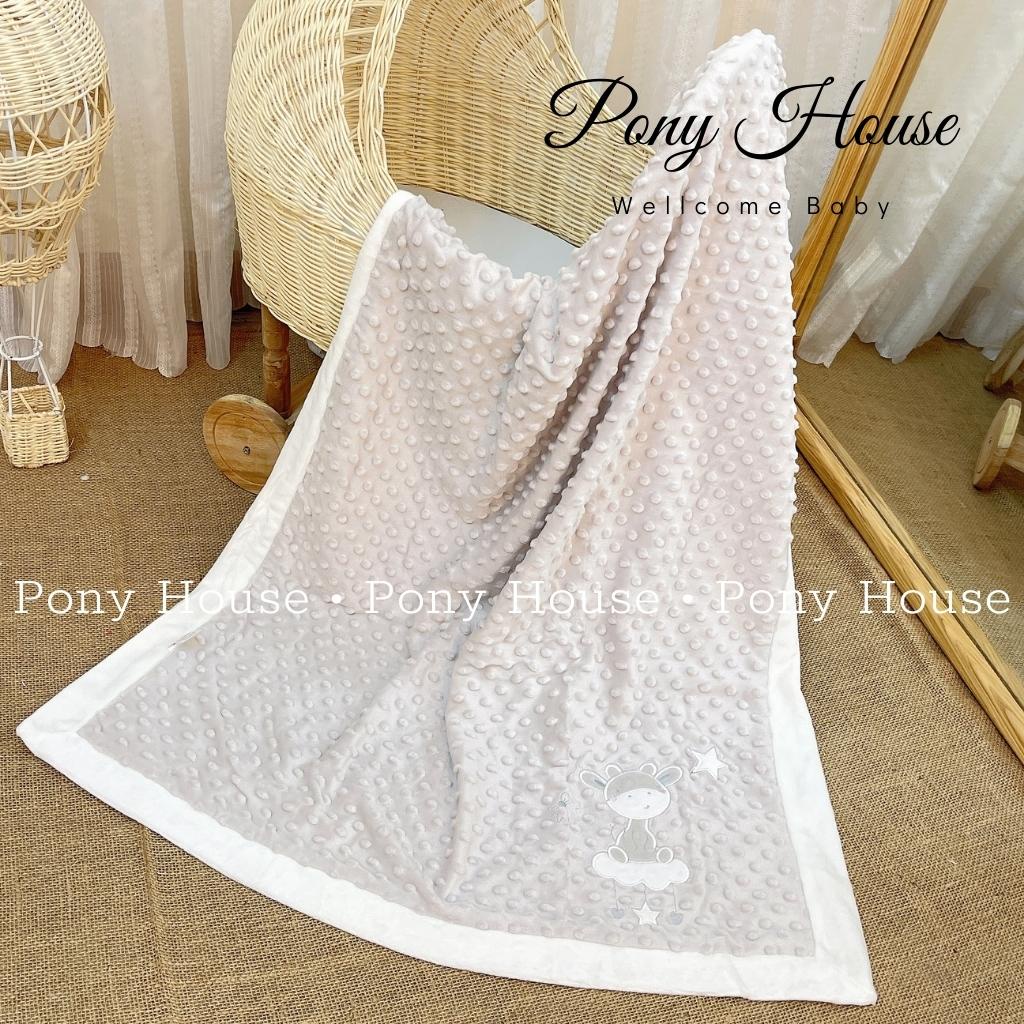 Chăn Lông Bebe Comfort Siêu Mềm Ấm Chất Lông Nhung Cao Cấp Kích Thước 75*100cm