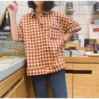 Áo Bonnie Retro Chemise Shirt