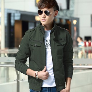 Áo khoác kaki nam 2 lớp