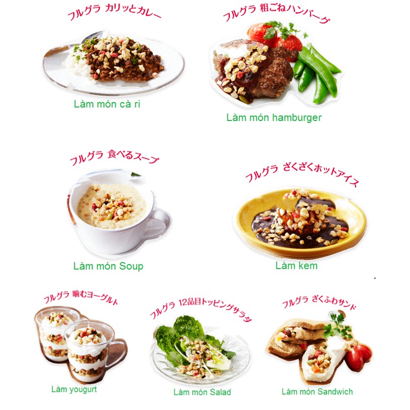 Ngũ cốc calbee Nhật