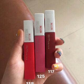 TTV09.Son kem lì Maybeline New York hàng Germany