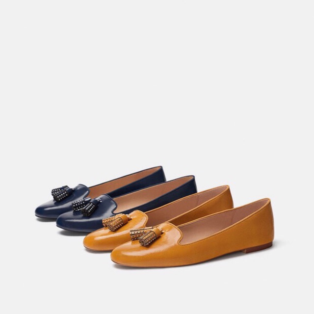 AUTH - GIÀY BỆT THỜI TRANG HIỆU ZARA