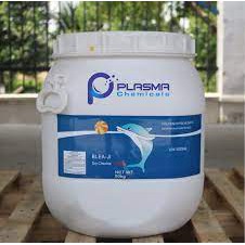 Bột hóa chất clorua vôi khử trùng Chlorine 70% Blea-Ji Cá heo Trung Quốc (Thùng 50 kg)