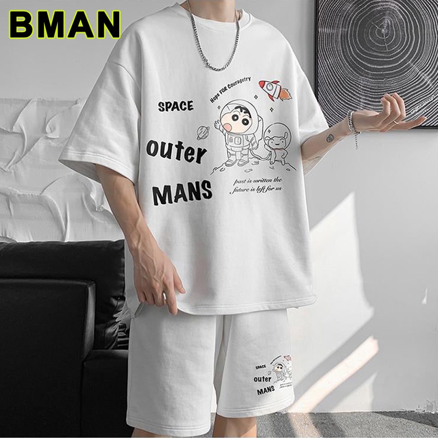 Bộ nam Hè .Bộ nam unisex phong cách Hàn quốc MÃ BỘ MAN