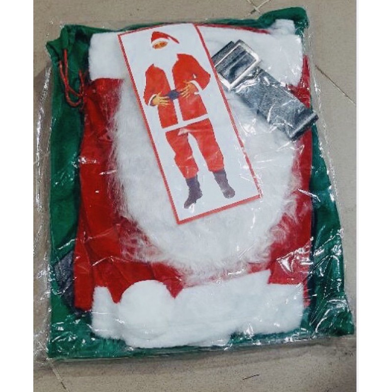 Bộ quần áo ông già Noel (bộ đầy đủ)