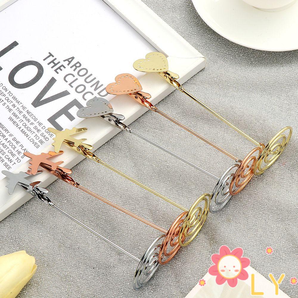 Giá Đỡ Kẹp Ảnh Để Bàn Bằng Kim Loại Trang Trí Tiệc Cưới