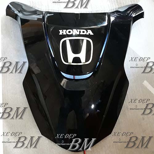mặt nạ xe sh độ led logo HONDA màu đen