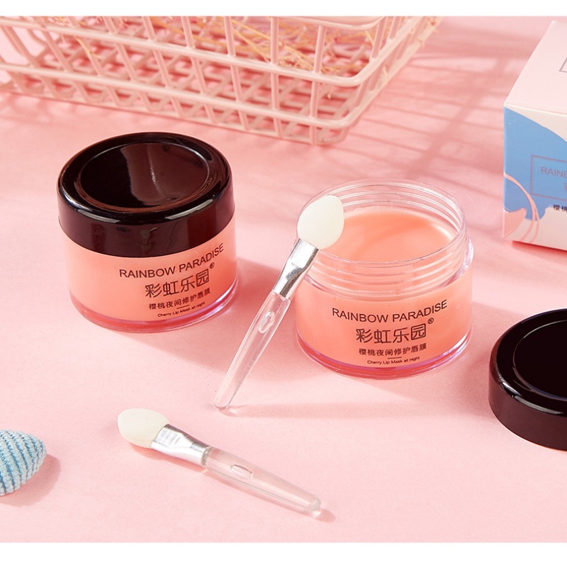 [Hàng mới về] Mặt nạ cherry dưỡng ẩm tẩy tế bào chết phục hồi ban đêm Rainbow Paradise