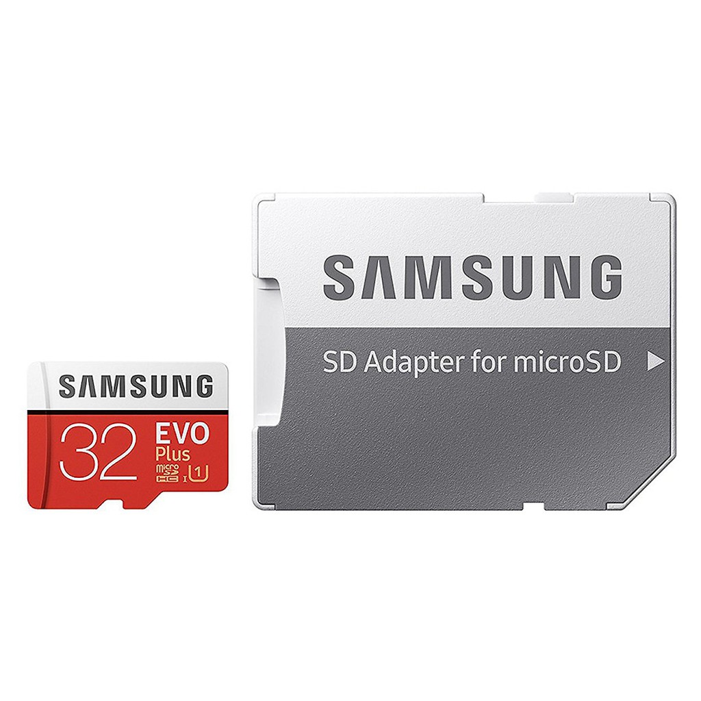 [Chính hãng] Thẻ nhớ Samsung Evo U3 Plus 32GB Class 10 kèm Adapter (Bảo hành 24 tháng)