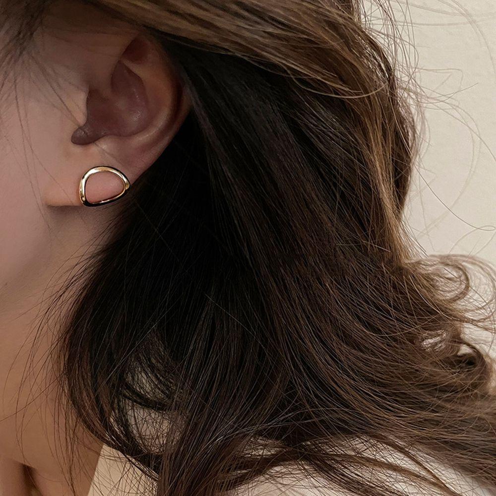 Khuyên Tai Phong Cách Vintage Cá Tính Cho Nữ|Khuyên Tai Kim Loại Phong Cách Retro