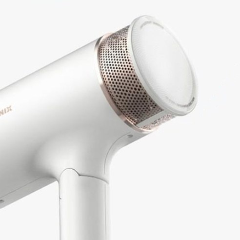 Máy sấy tóc I-on bảo vệ tóc Unix Metal Tea White Gold Hair Dryer UN-A1690