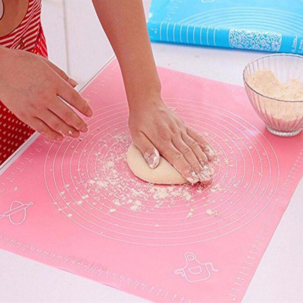 Thảm Lăn Bột Làm Bánh Bằng Silicone Dày Dặn Siêu Bền Tiện Dụng