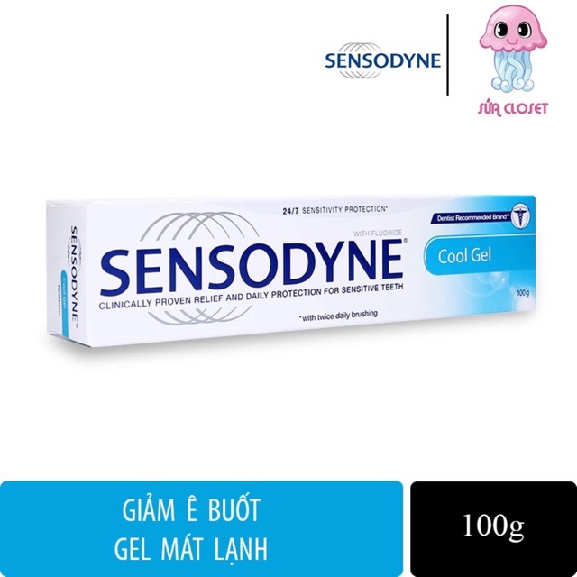 CKem đánh răng Sensodyne Fresh Mint & Cool Gel