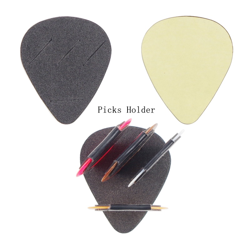 Giá Đỡ Miếng Gảy Đàn Guitar Bằng EVA Kèm 4 Miếng Gảy Đàn Tiện Dụng