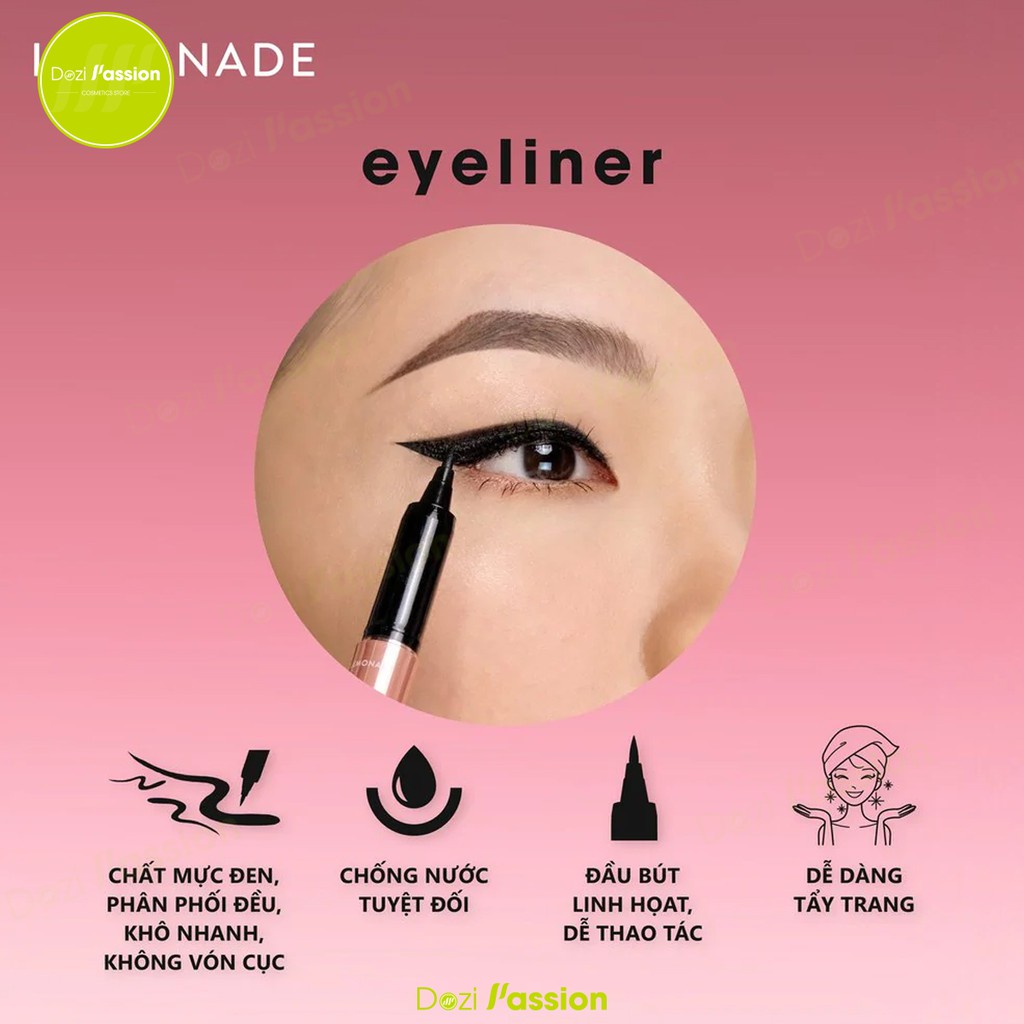 Kẻ Mắt Nước Lemonade Sắc Nét, Lâu Trôi - Lemonade Supernatural Eyeliner