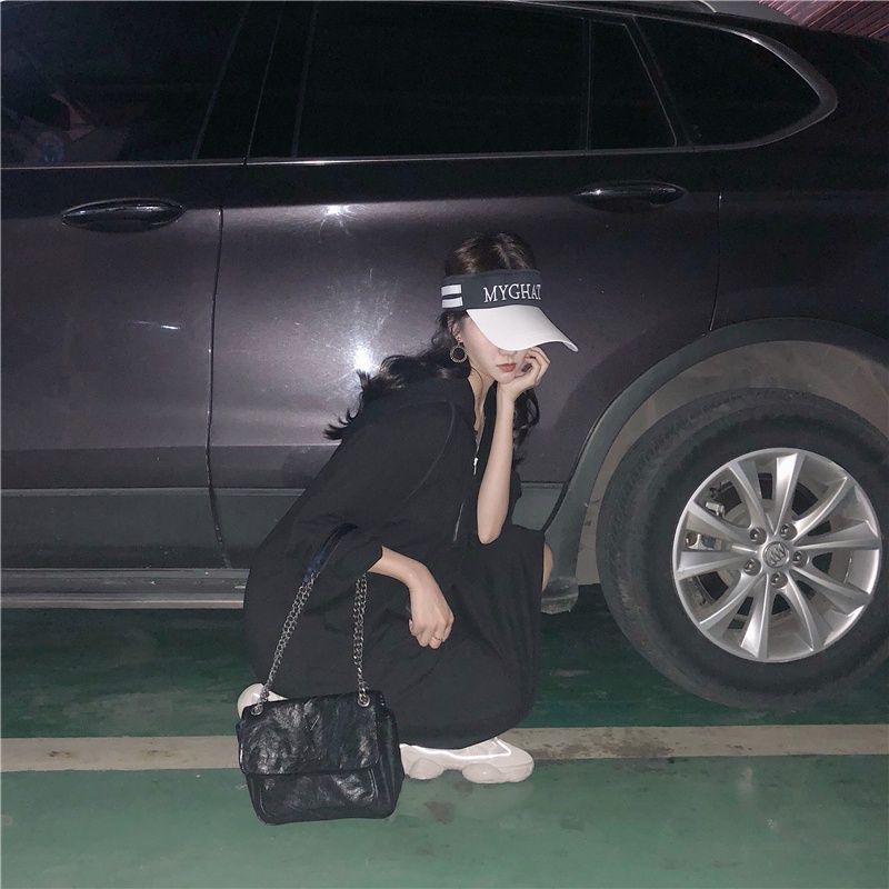 Đầm hoodie Perty tay lửng thời trang xinh xắn cho nữ