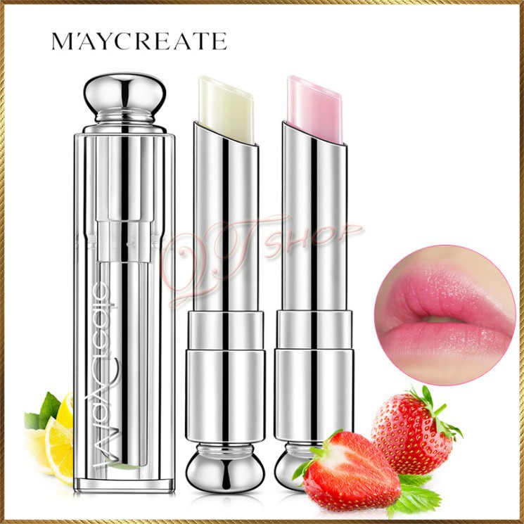 Son Dưỡng Maycreate cho môi khô &amp; thâm lên màu cực đẹp (MỚI)