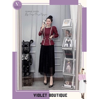 Áo Dạ Kẻ Caro TT40