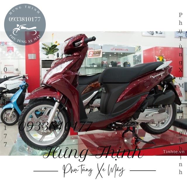 Bộ Nhựa Vision Cũ 2012-1013 Đỏ Mận Honda