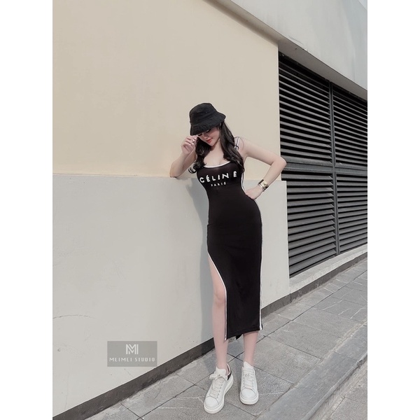 [Siêu Hot] Váy Body Chữ Xẻ Đùi Cá Tính Có Ảnh Thật Kèm Video | BigBuy360 - bigbuy360.vn