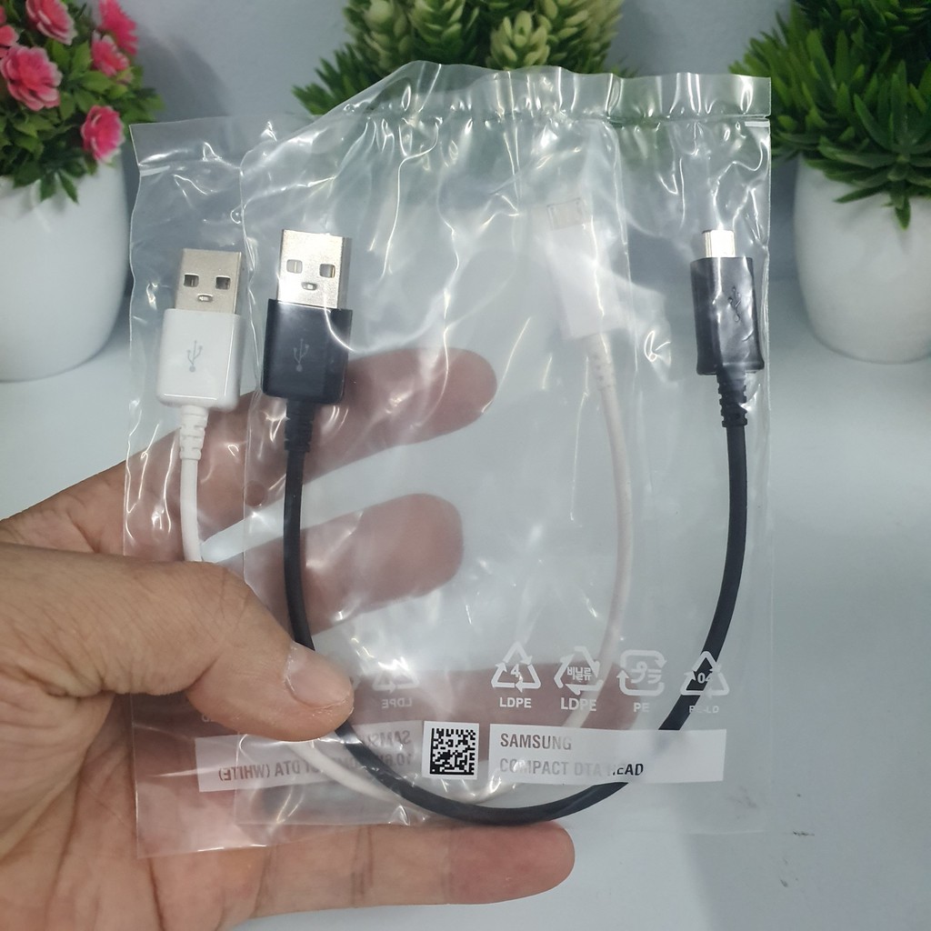 Cáp Sạc Nhanh USB - Micro 20cm Chính Hãng Samsung,Thích Hợp Sạc Dự Phòng, Cắm Đèn, Các Dòng Điện Thoại Chân Micro
