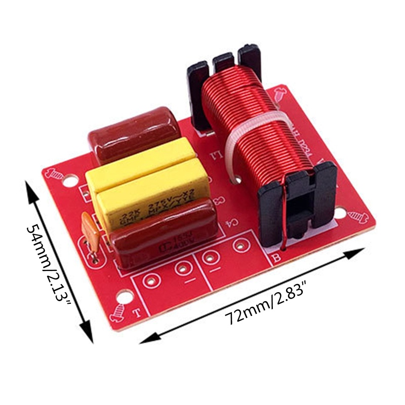 Bảng Mạch Mô Đun Lọc Tần Số zzz D234 2 Chiều 80W HiFi Chuyên Dụng