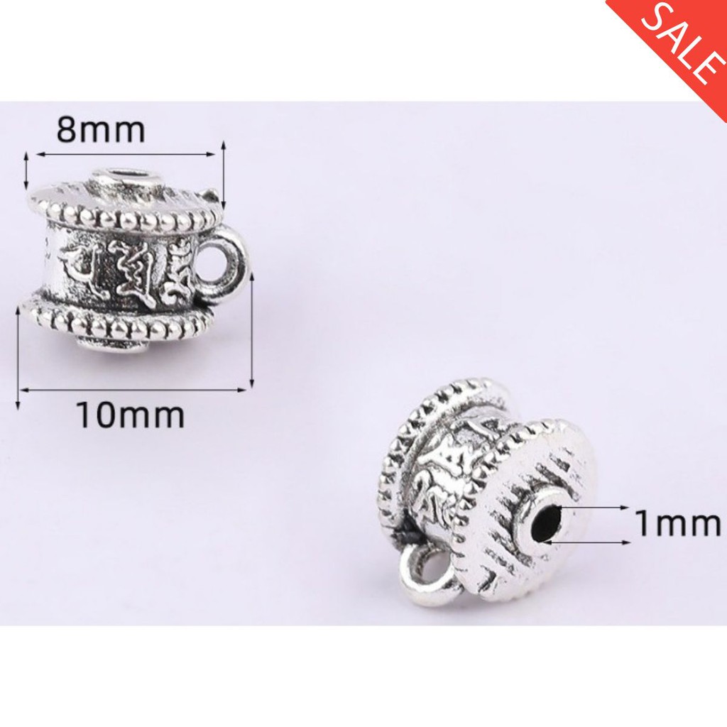 Charm xỏ ngang có móc treo : 50g = 23k / gói [ chuyên sỉ charm ]