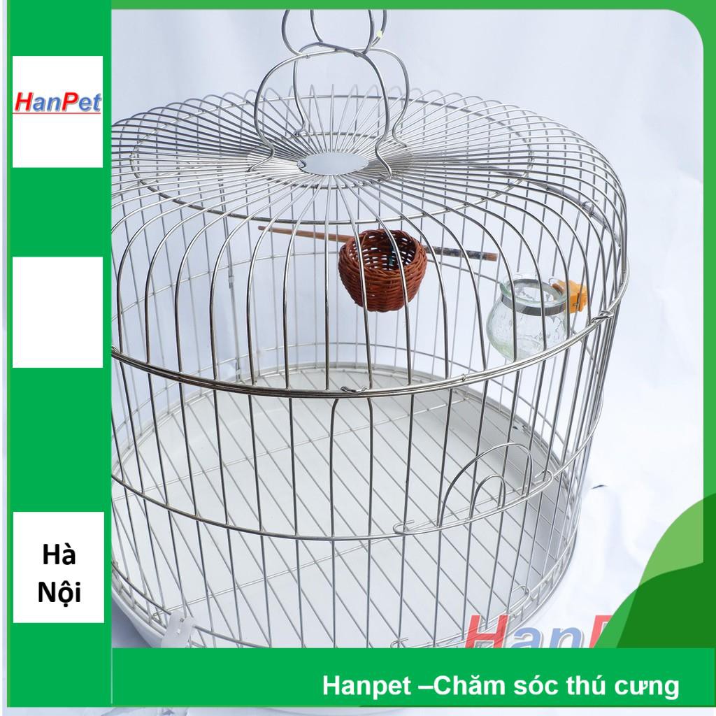 HN-Lồng chim cu gáy và các loại chim kích thước lớn- Lồng chim bằng chất liệu inox không gỉ sét - Kích thước