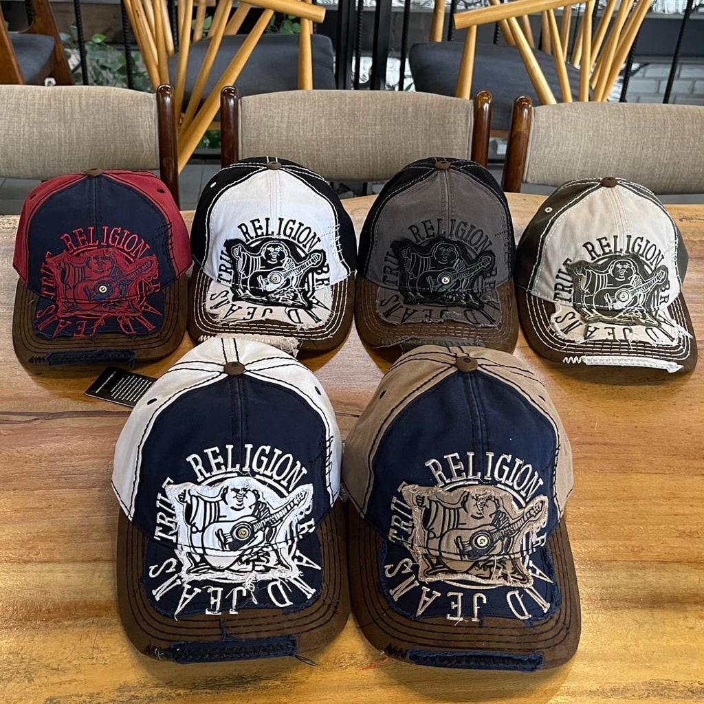 Nón ông địa - Mũ lưỡi trai True Religon hàng đẹp