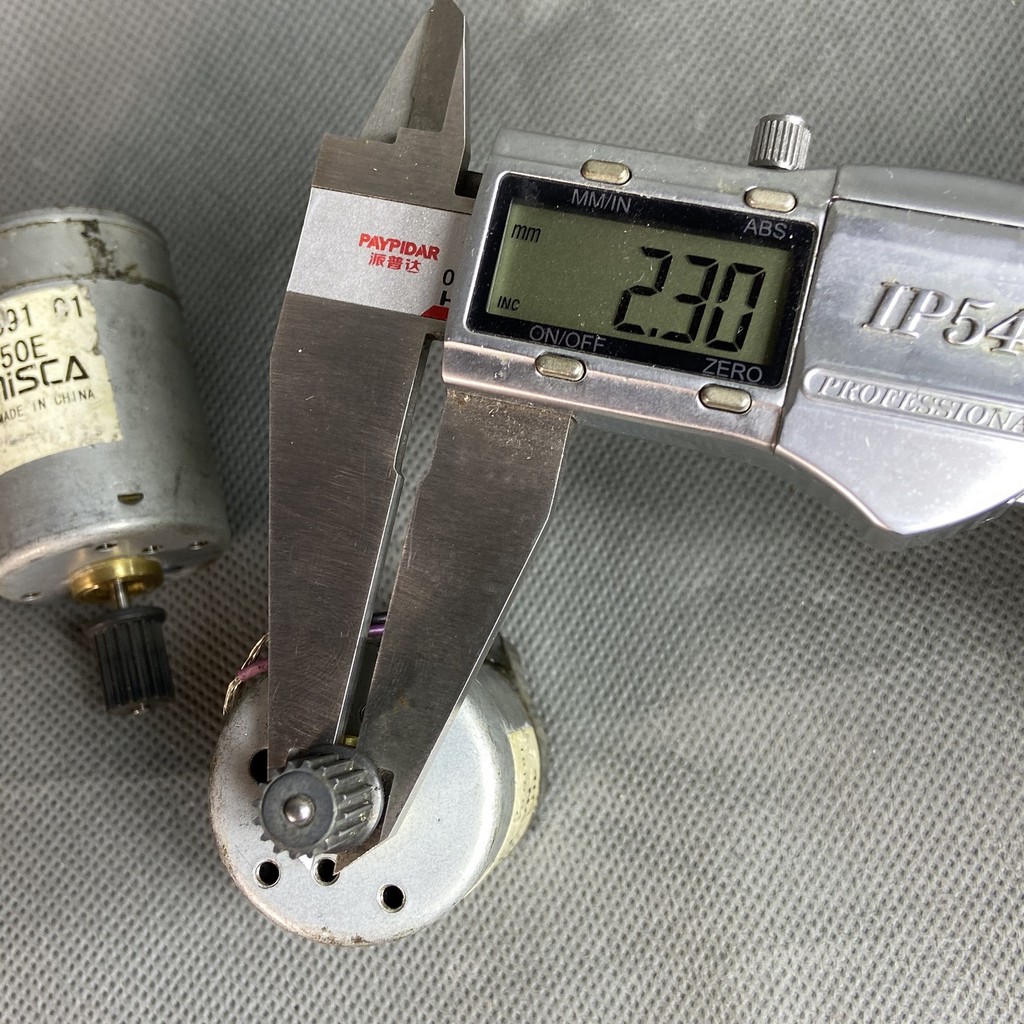 MOTOR NISCA 24V 1A 5700 RPM. NA3550E. TUA KHỎE