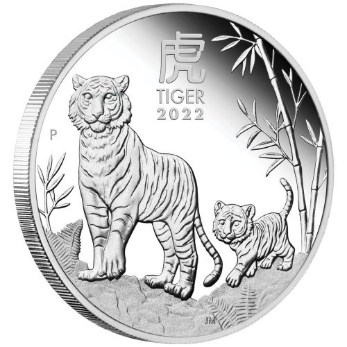 Bộ tiền xu Úc hình con Hổ Cọp Vàng Bạc giá rẻ + hộp nhung sang trọng