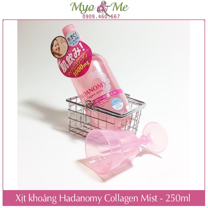 Xịt khoáng Hadanomy Collagen Mist Nhật Bản - 250ml