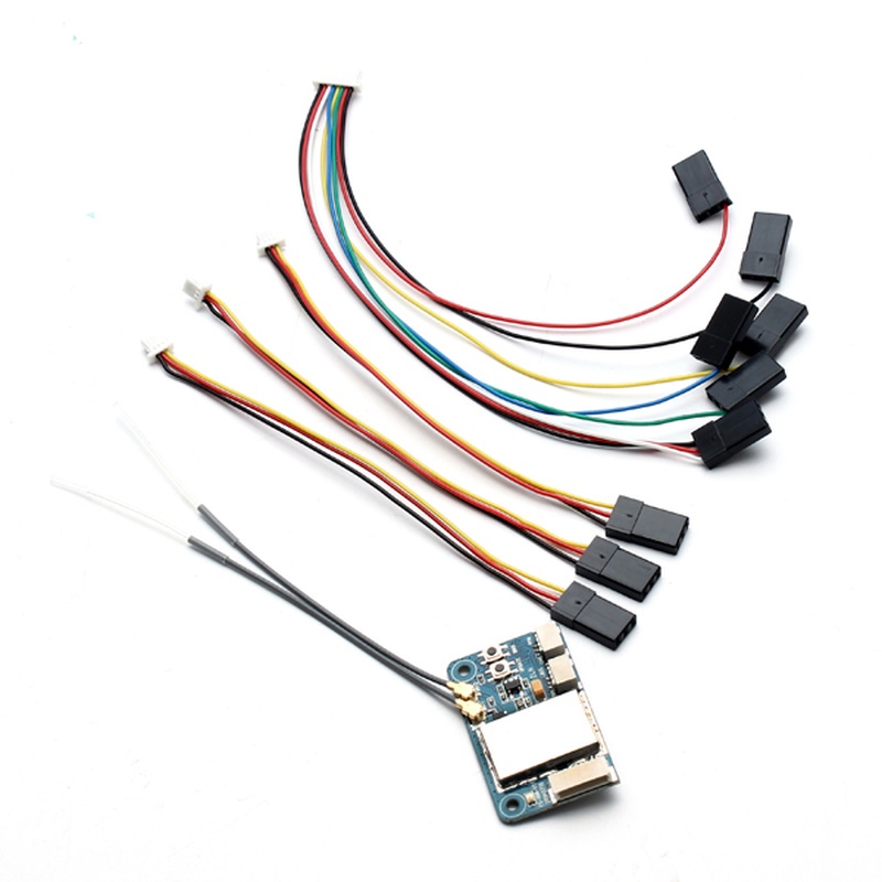 Thiết Bị Nhận Tín Hiệu FLYSKY FS-X6B X6B 2.4G 6CH IBUS PPM PWM Cho Máy Bay Điều Khiển FLYSKY I6S I6 I6X I4X