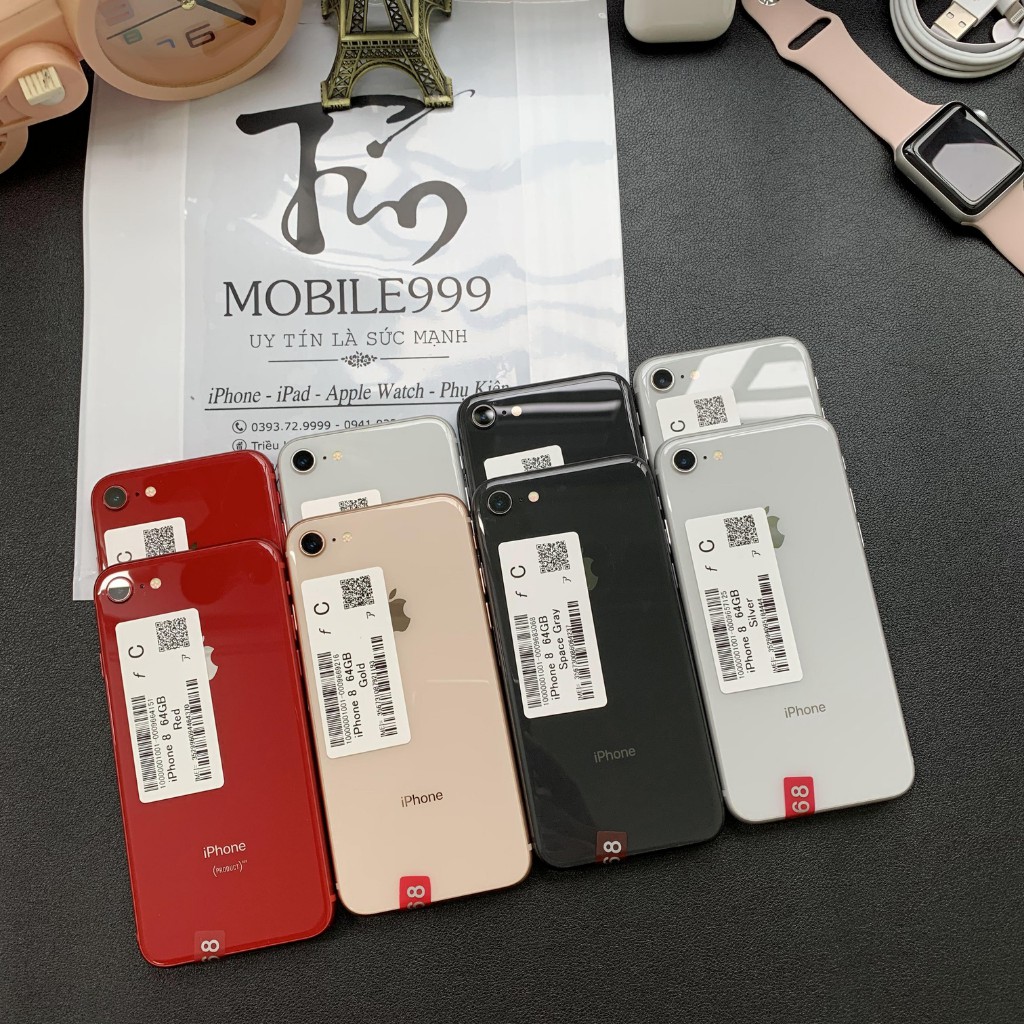 Điện thoại iPhone 8 Chính Hãng - Quốc Tế 64GB - Zin Đẹp 99% Như Mới - MOBILE999